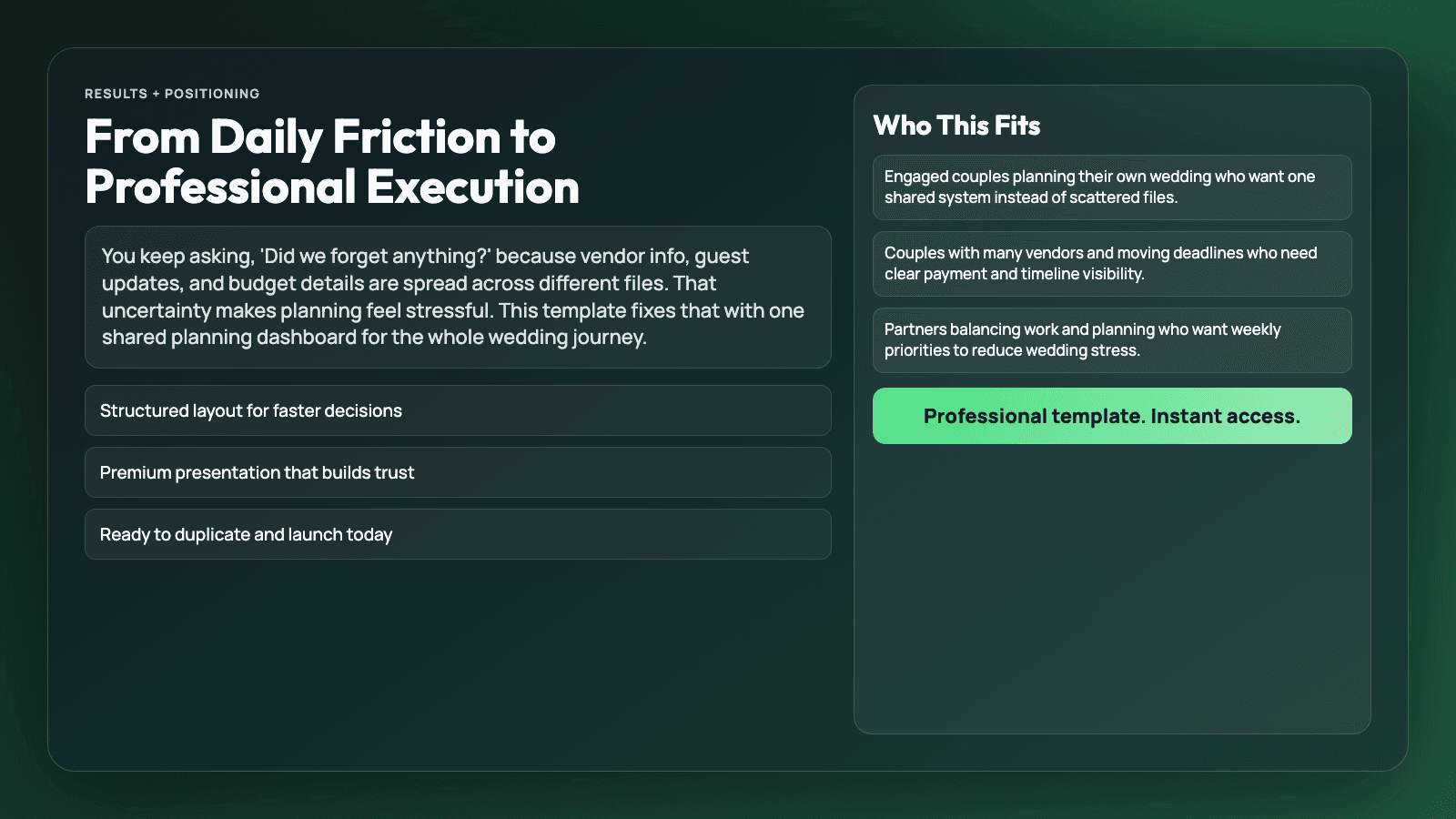 Wedding Planner for Couples - Budget, Guests, Vendors, Timeline thumbnail 3